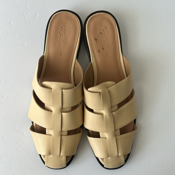 Madewell The Dixson Fisherman Mule Soft Butter Tan 10 - Picture 3 of 16
